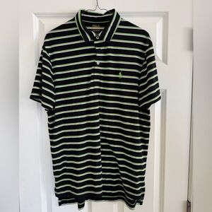 Men’s Polo Ralph Lauren performance polo shirt, size large, good used condition